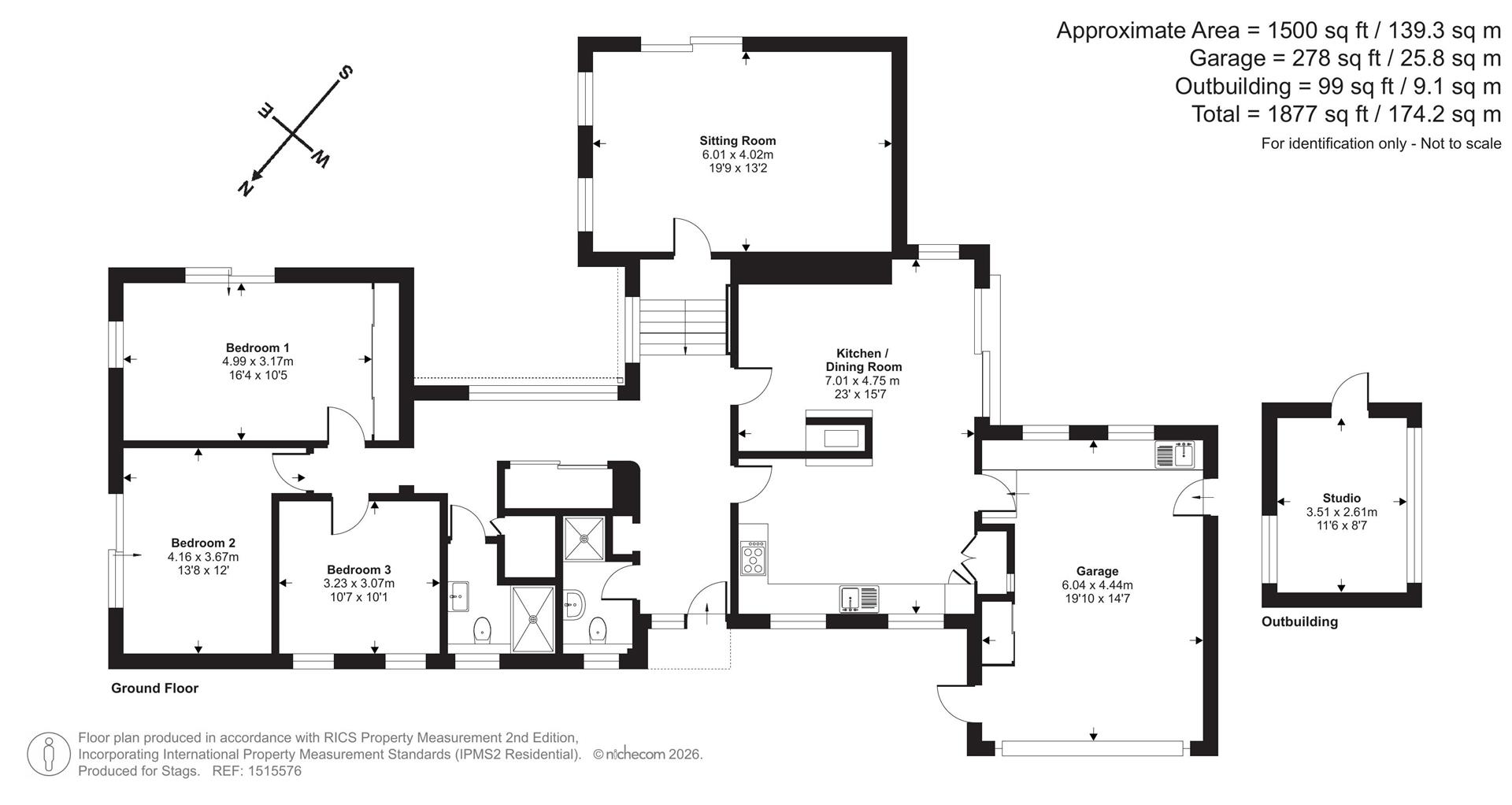 Chimneys, Umberleigh floorplan