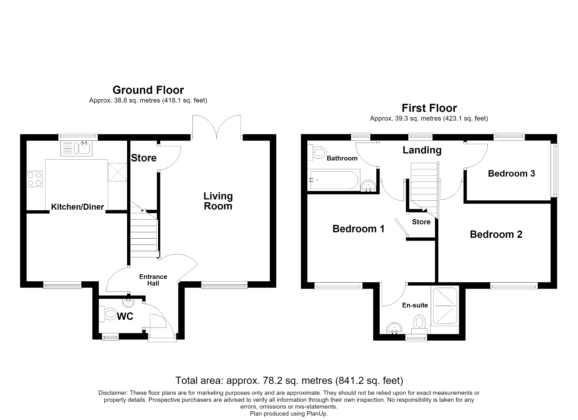 99, Mill Farm Drive, Alfreton floorplan