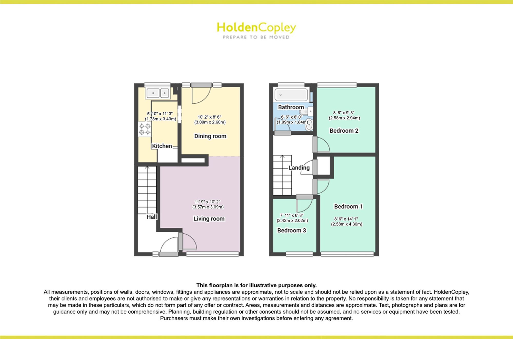 12 Conifer Walk, Nottingham floorplan
