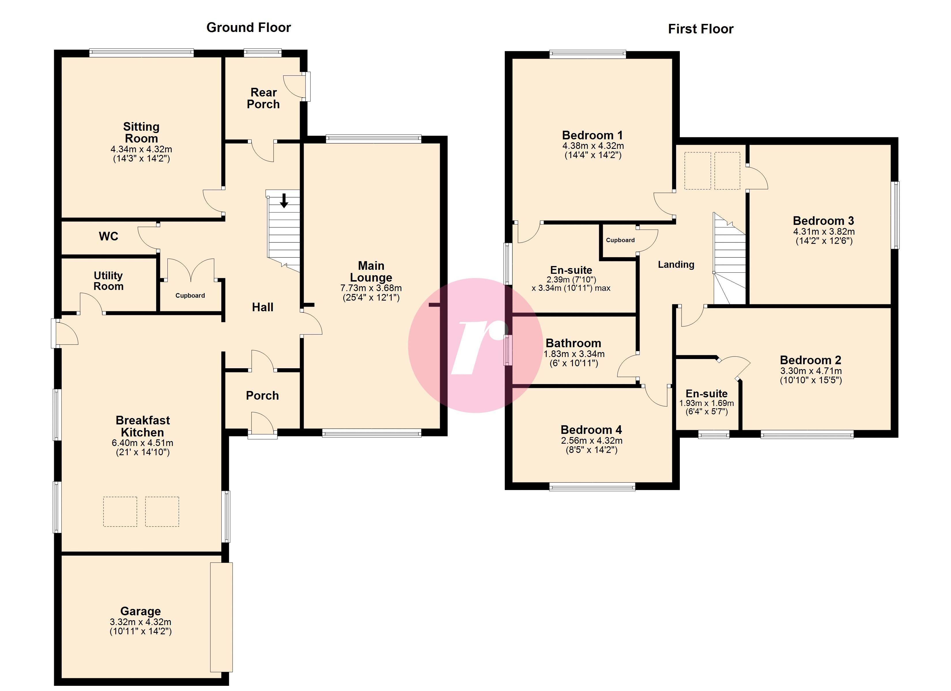 11, Broadhalgh Avenue, Rochdale floorplan