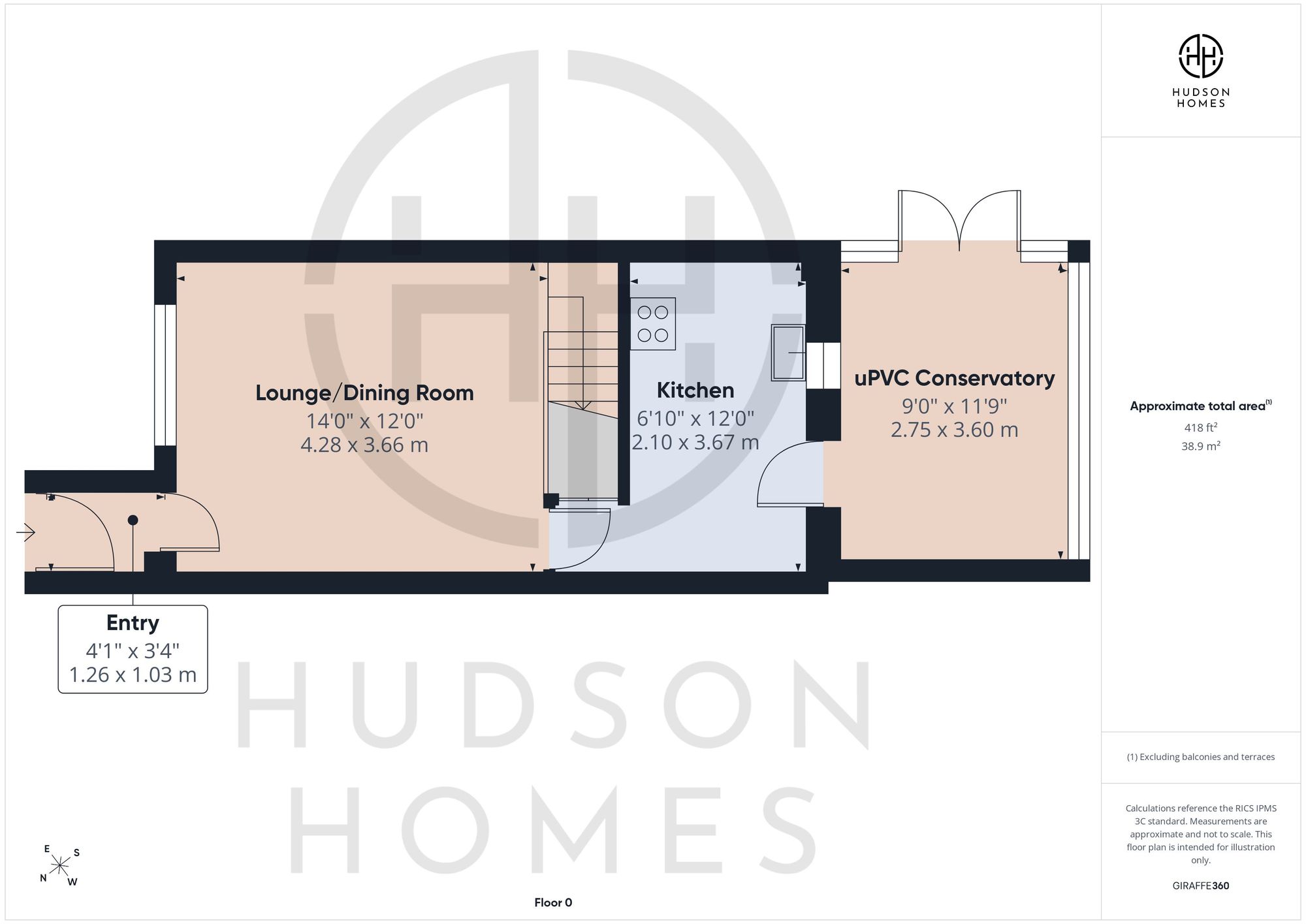 14 Albany Walk, Peterborough floorplan