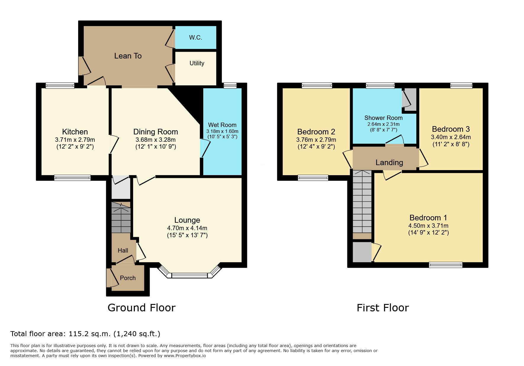 21 Manor Road, Leicester floorplan