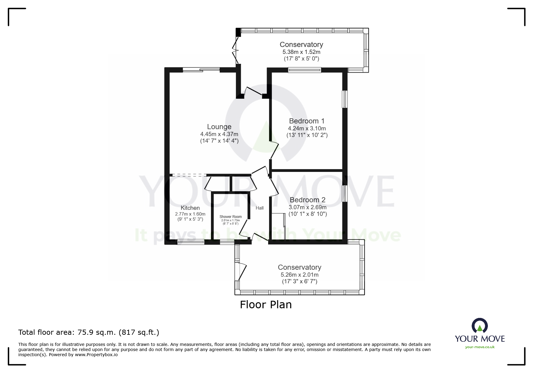 6, Biscay Avenue, East Sussex floorplan