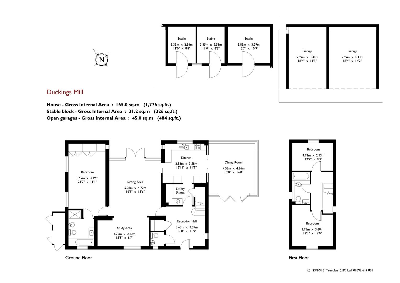 3 Bedrooms Detached house to rent in Withyham, Hartfield TN7