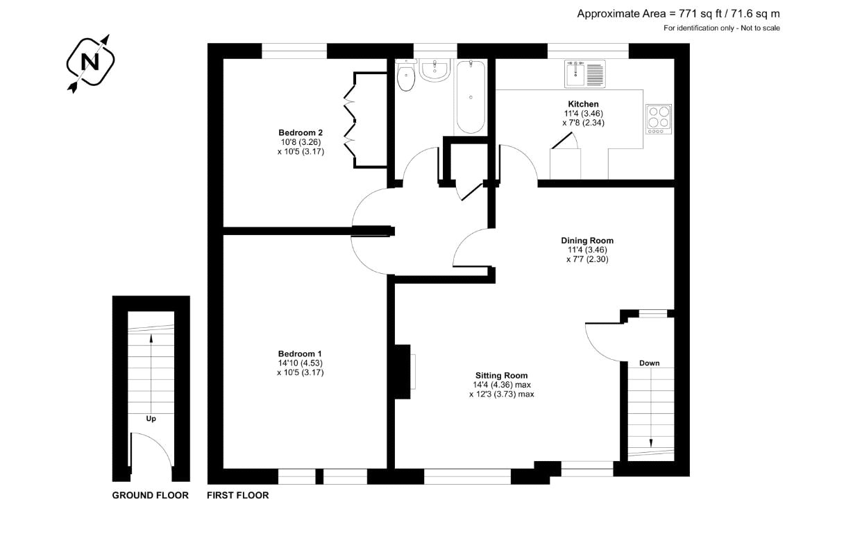 21, Dove Court, Hampshire floorplan