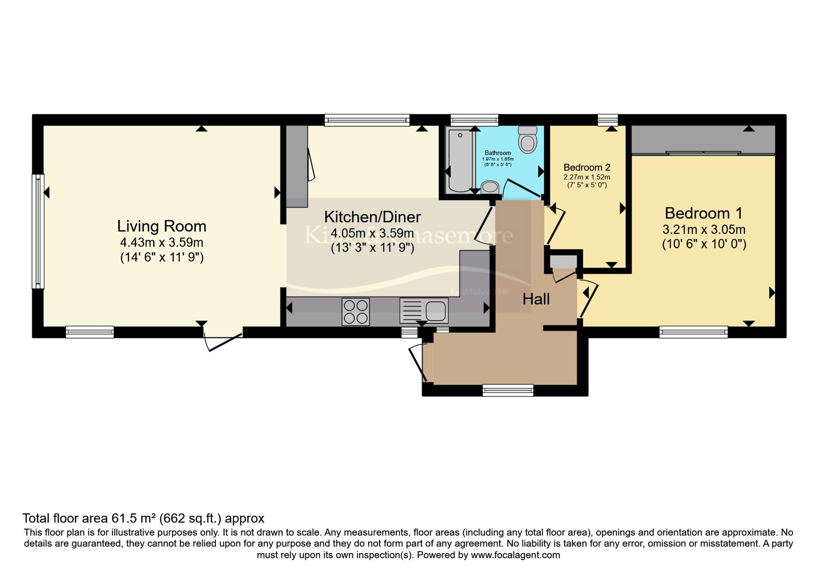 9, Lark Rise, Turners Hill floorplan