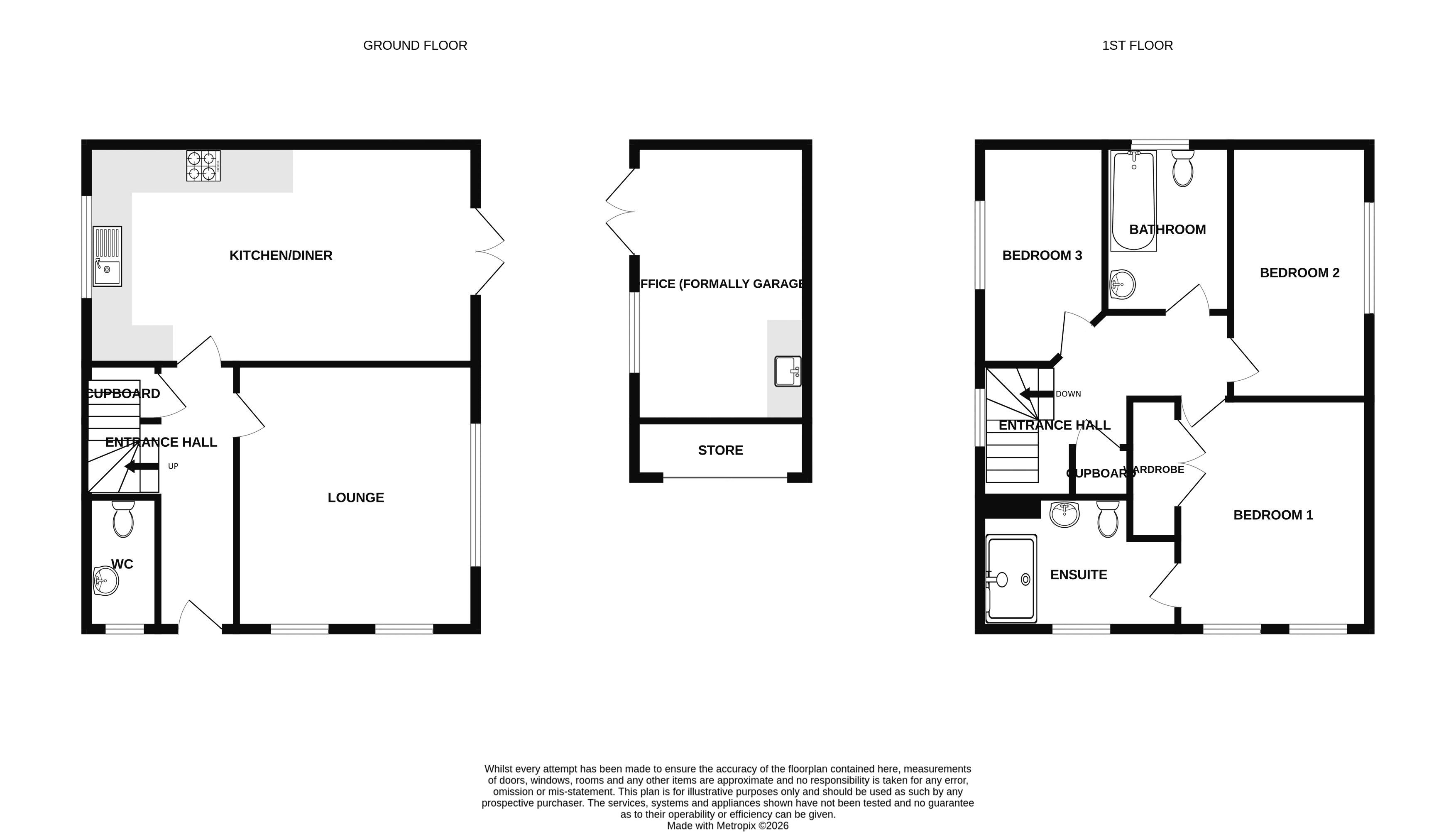 21, Carpenters Way, Denmead floorplan