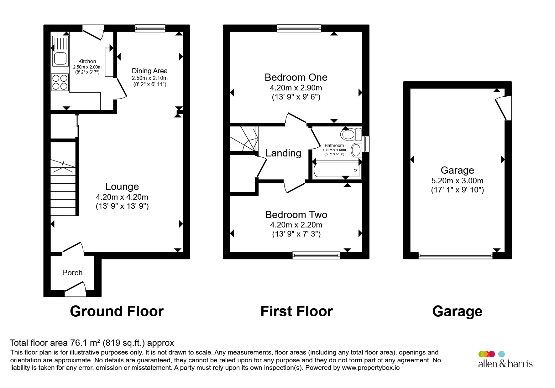 14, Goose Street, Frome floorplan