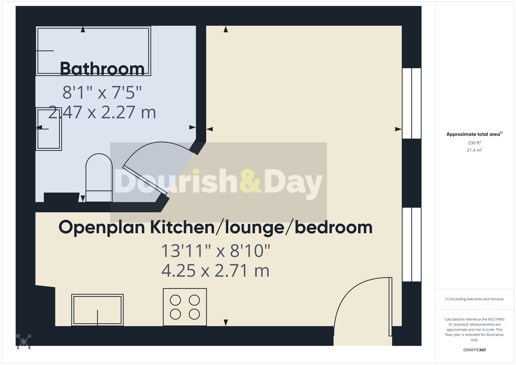 2 Riverbank Mews South Street, Stafford floorplan