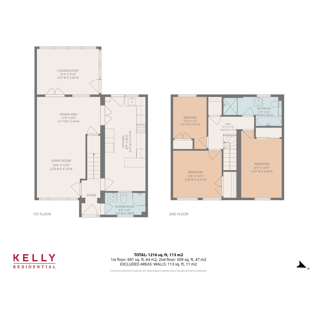 6, Prestwick Place, Glasgow floorplan