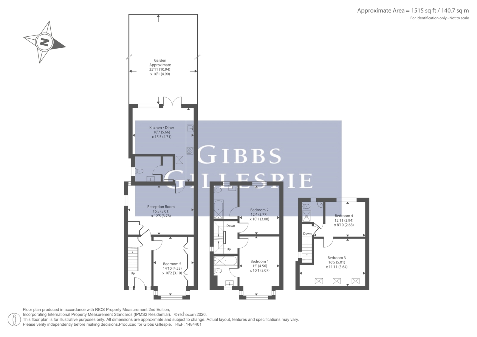 38, Parkfield Road, Middlesex floorplan
