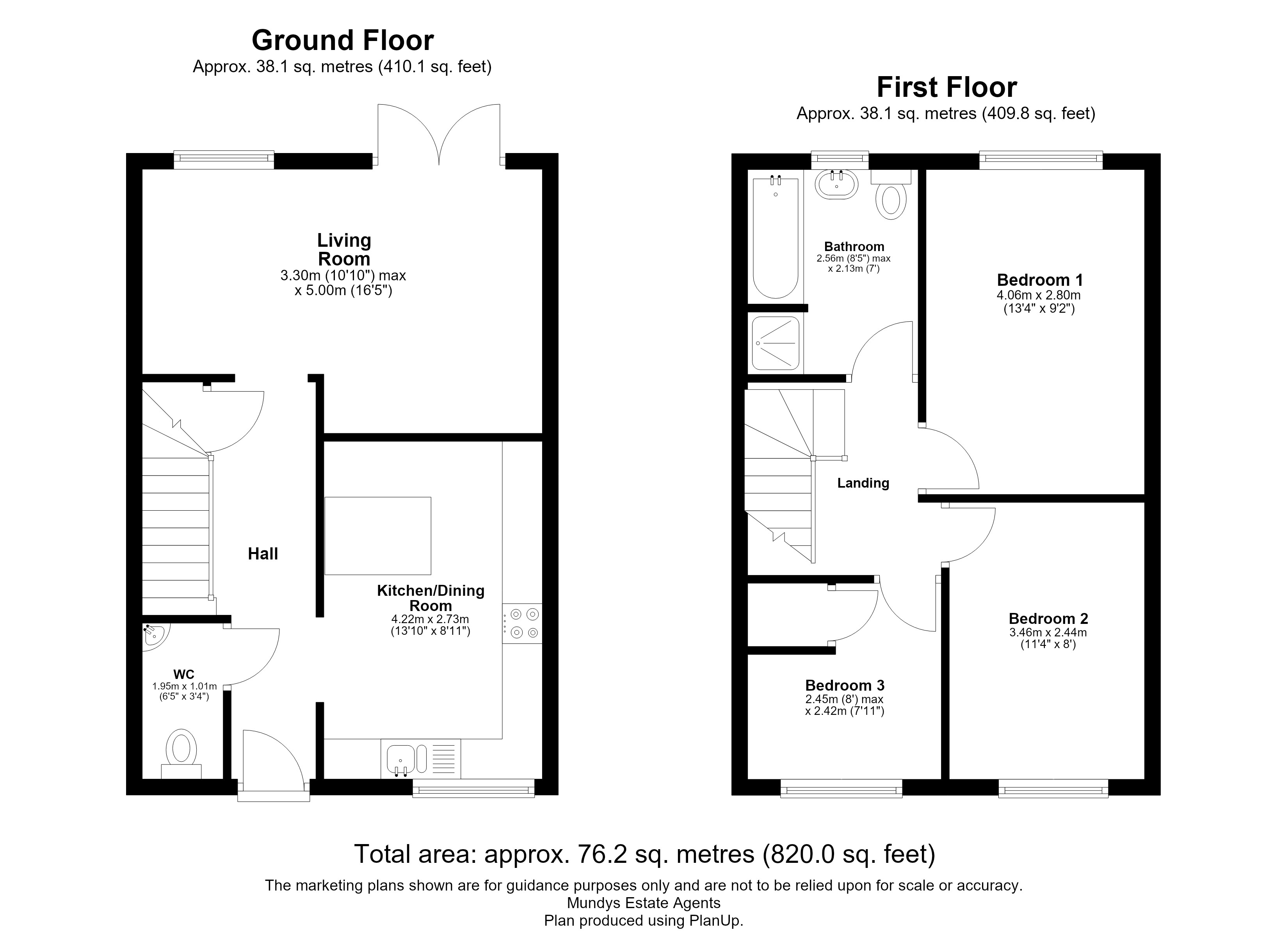 8, Station Mews, Market Rasen floorplan