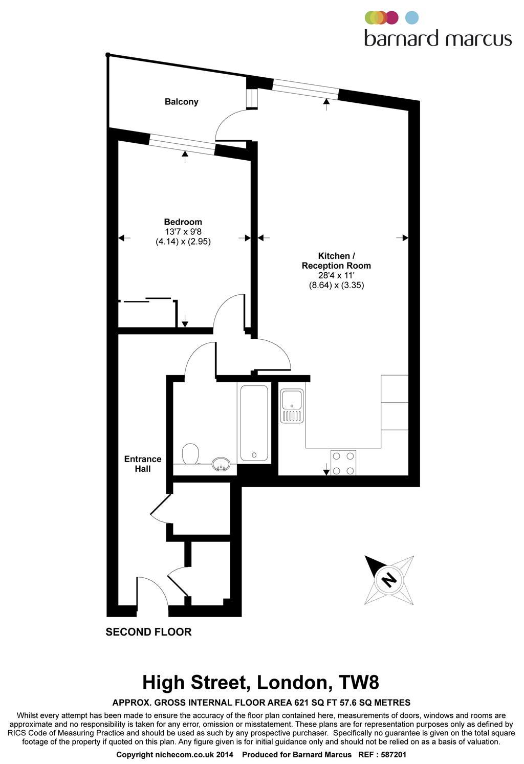 Flat 33 (plot 42), Malt House Court, Brentford floorplan