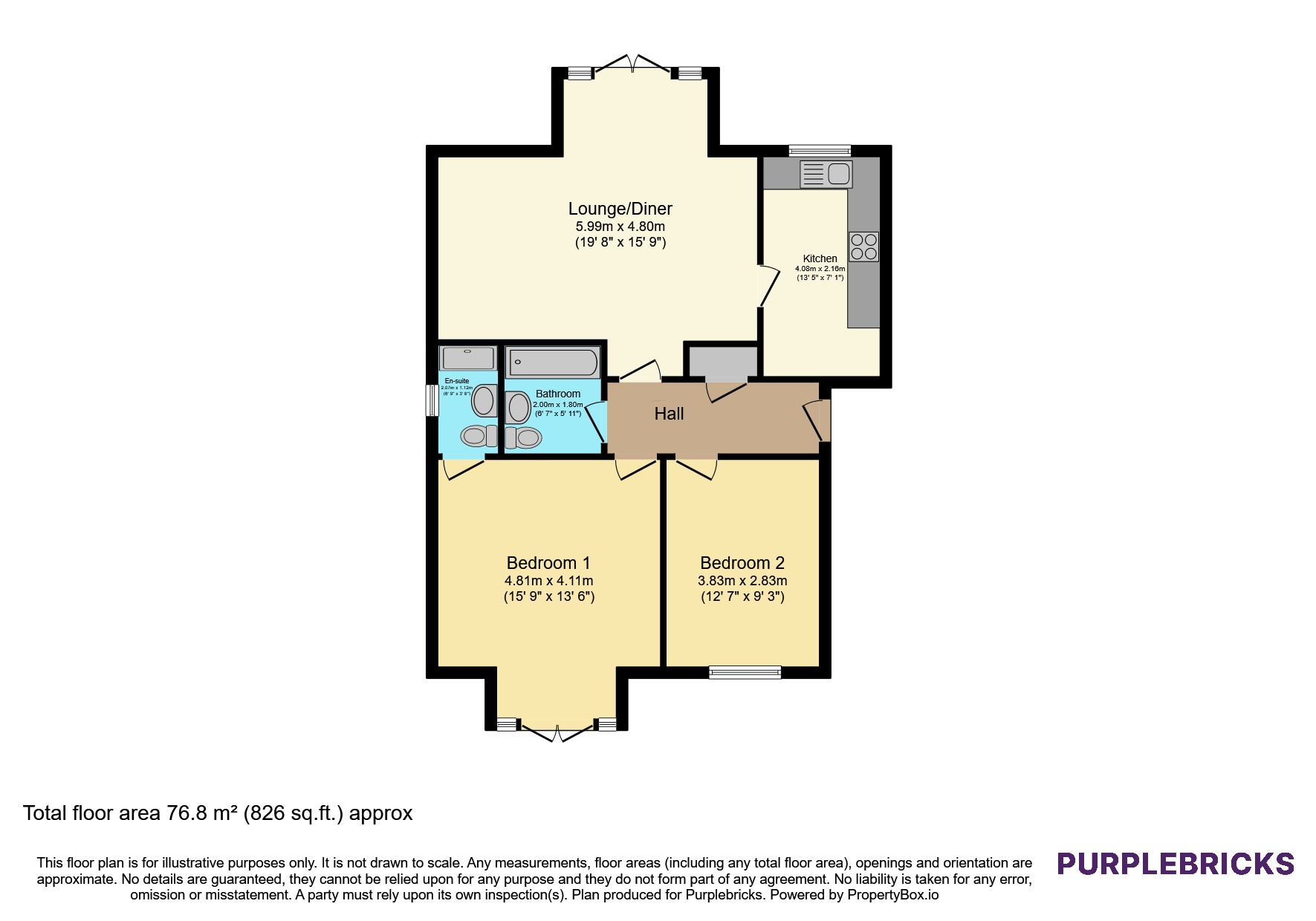 Score Lane, Liverpool floorplan