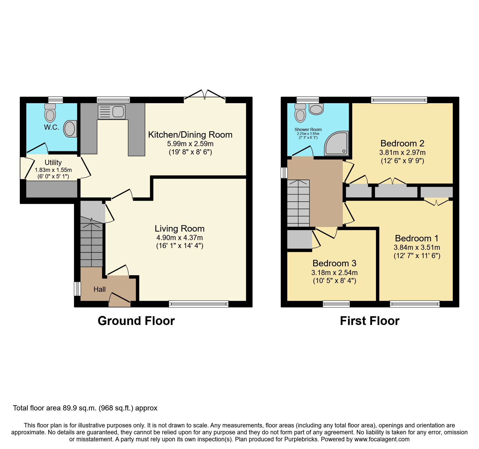 4, Crowhurst Lane, Bexhill-on-Sea floorplan
