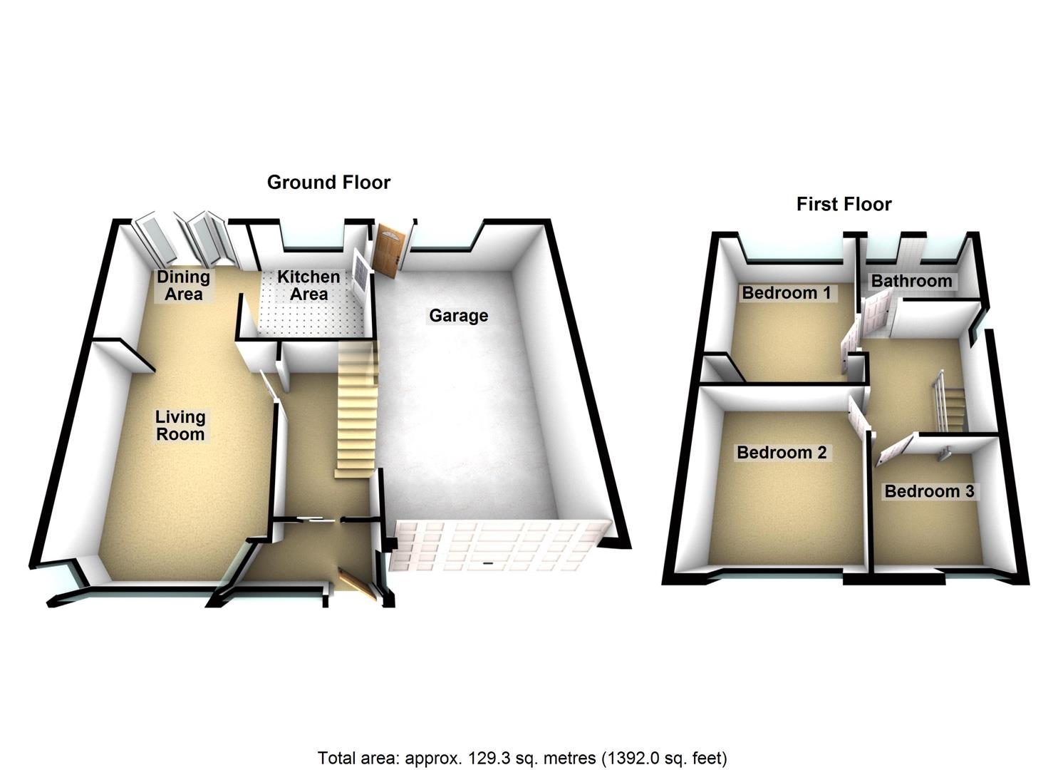 2, Kingston Close, Tyne and Wear floorplan