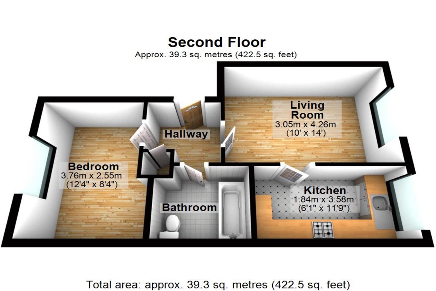 11 Felixstowe Court, Galleons Lock, London floorplan