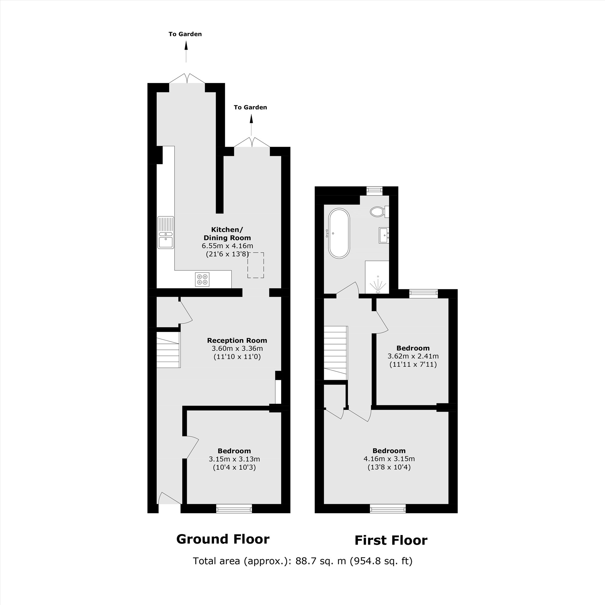 58, Tyler Street, London floorplan