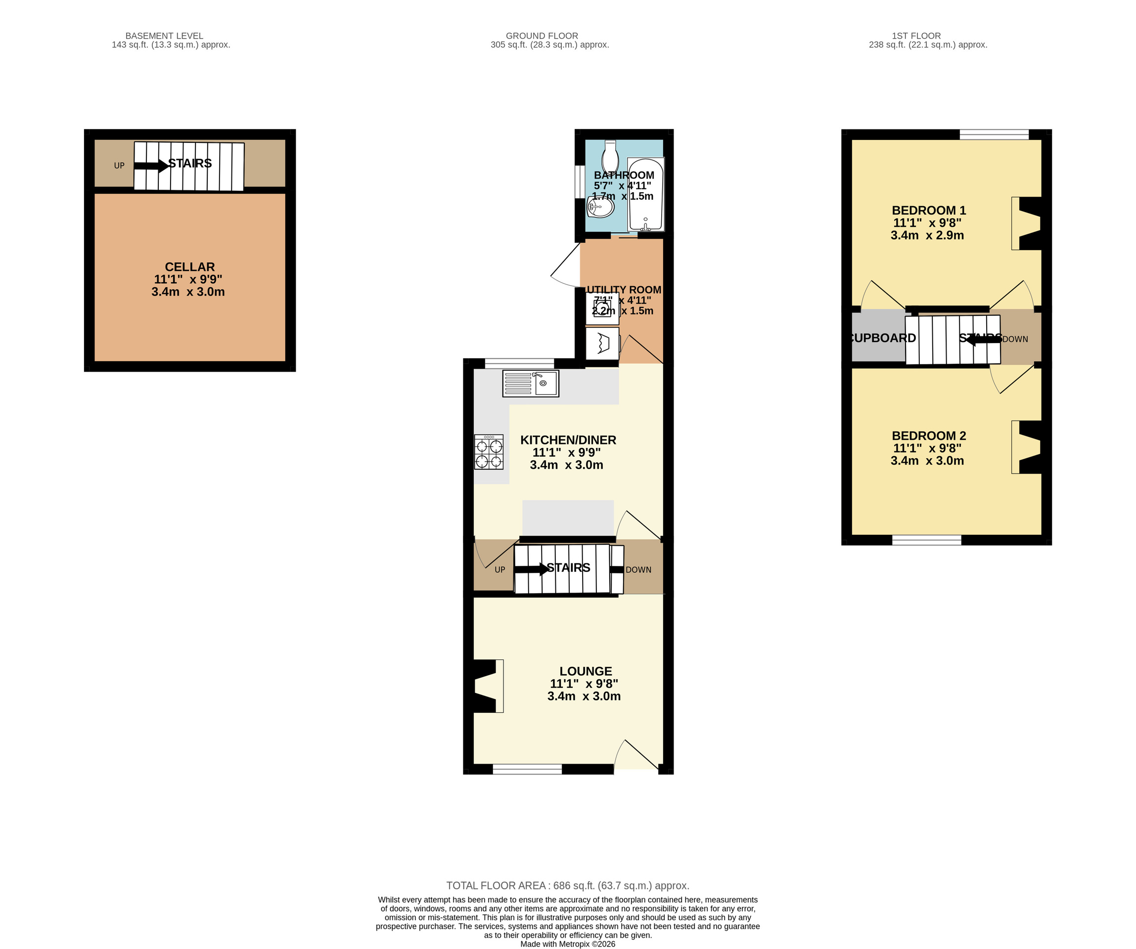 30 Fox Street, Gillingham floorplan