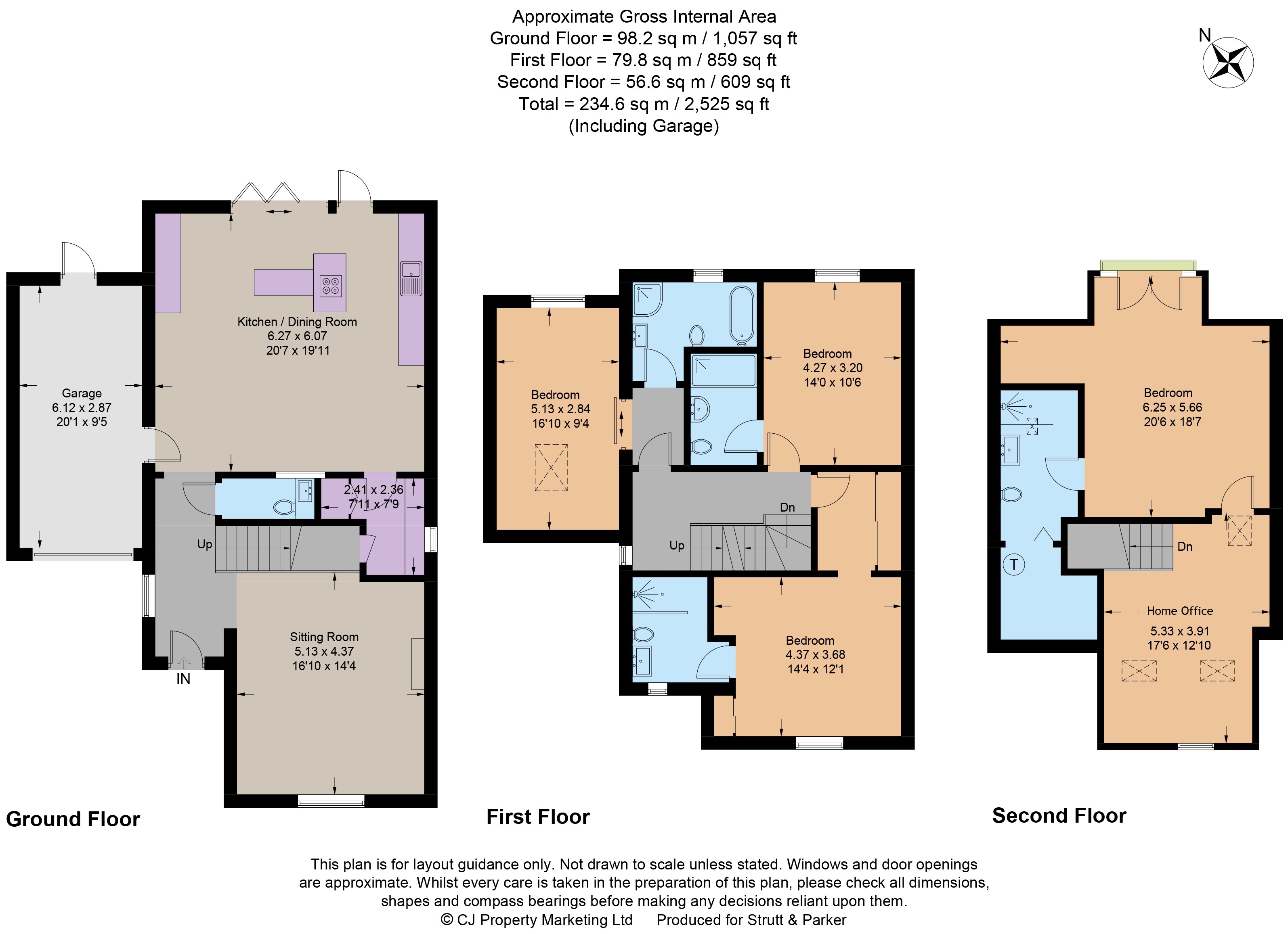 New home, 4 bed linkdetached house for sale in South Park View