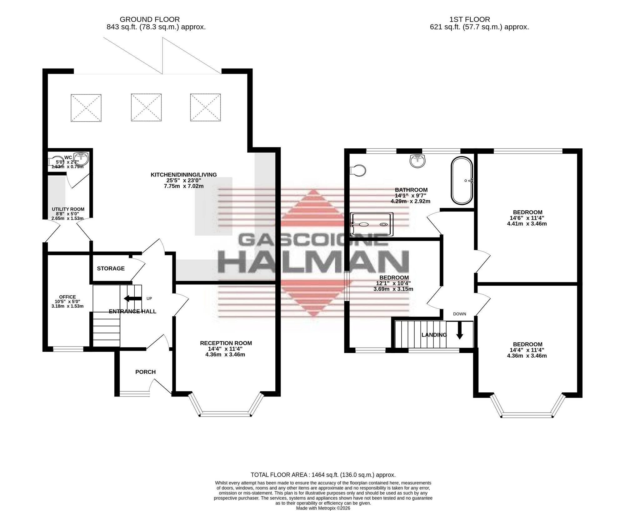 17 Swaylands Drive, Sale floorplan