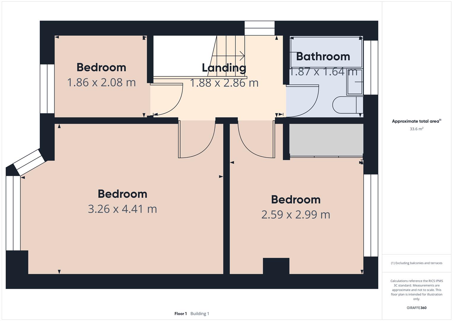 26, Barnes Avenue, Dronfield floorplan
