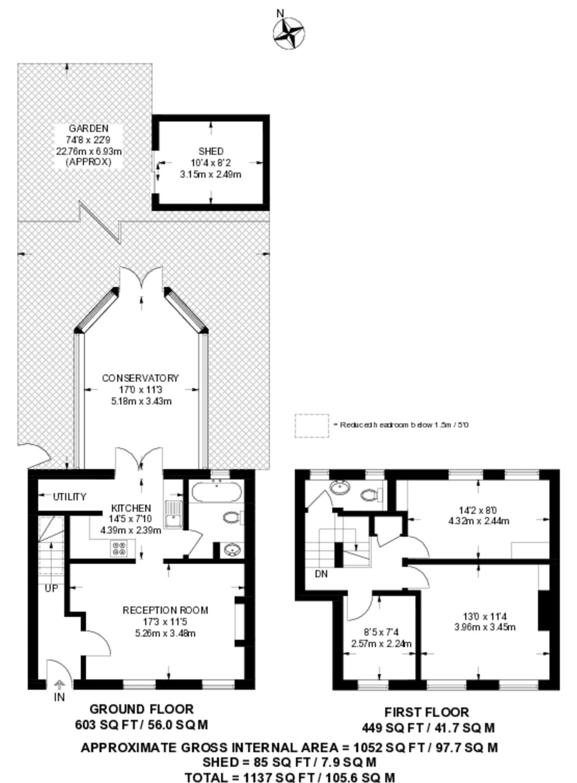 29, Romborough Way, London floorplan