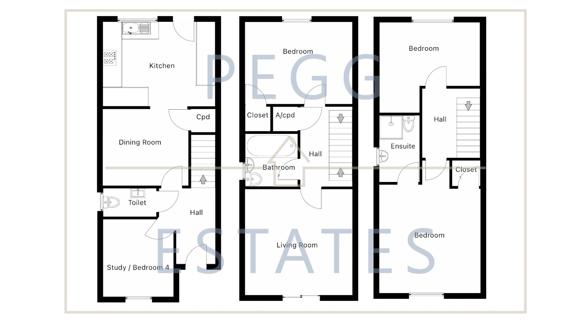 42 Honeysuckle Close, Paignton floorplan