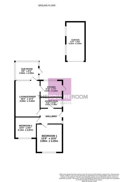 62, Sevenoaks Drive, Cleveleys floorplan