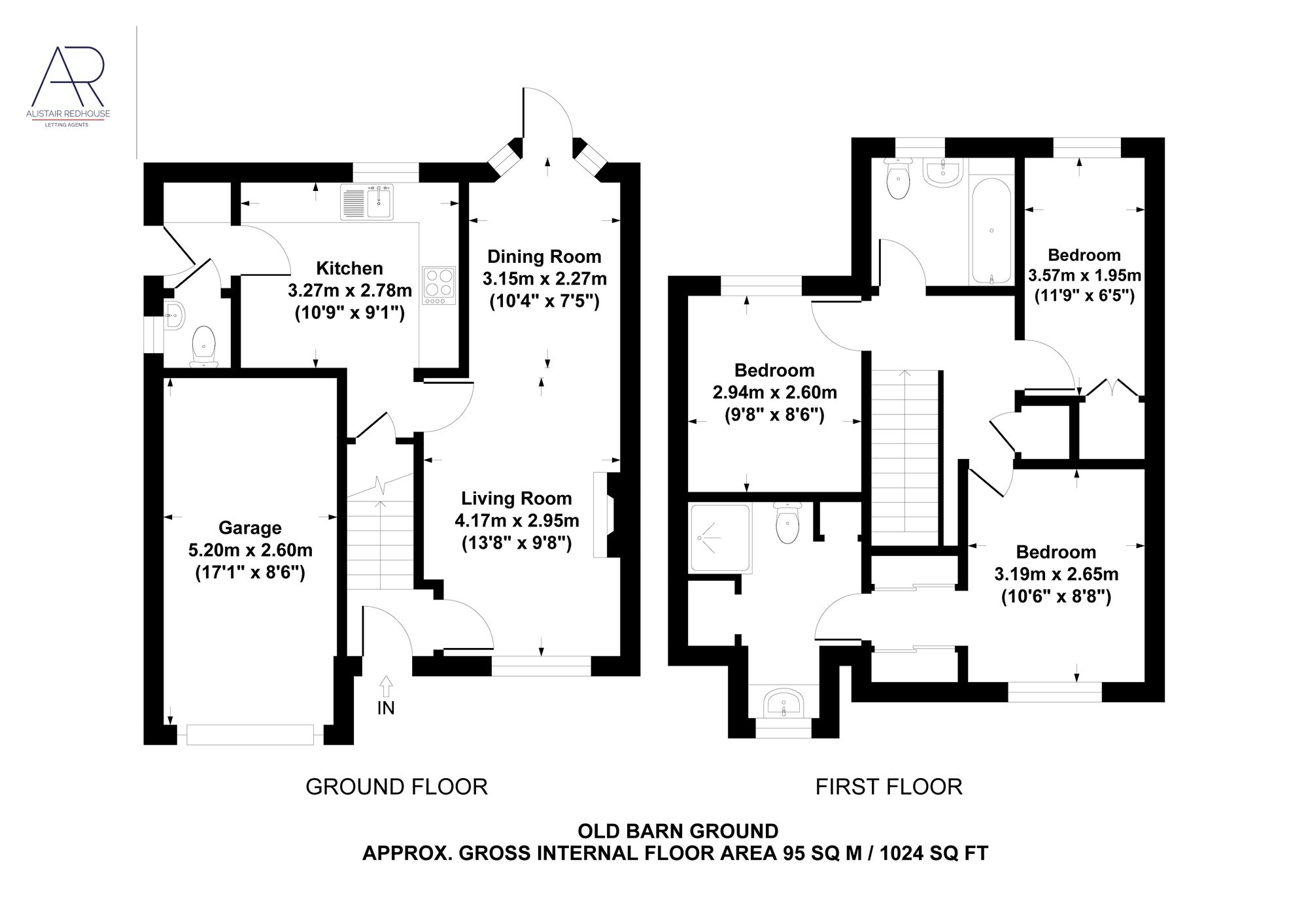 6 Old Barn Ground, Oxford floorplan