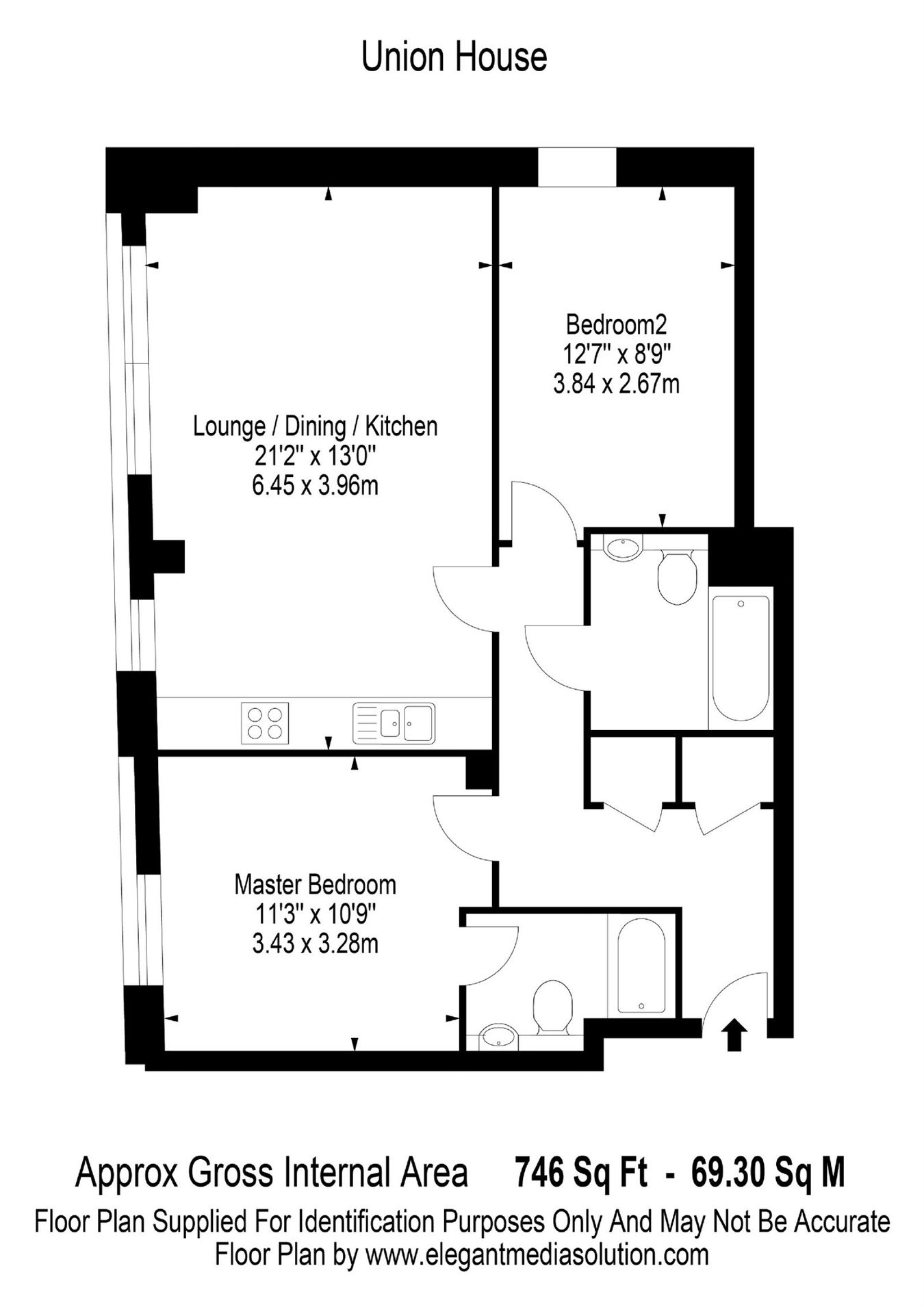 Union House, London floorplan