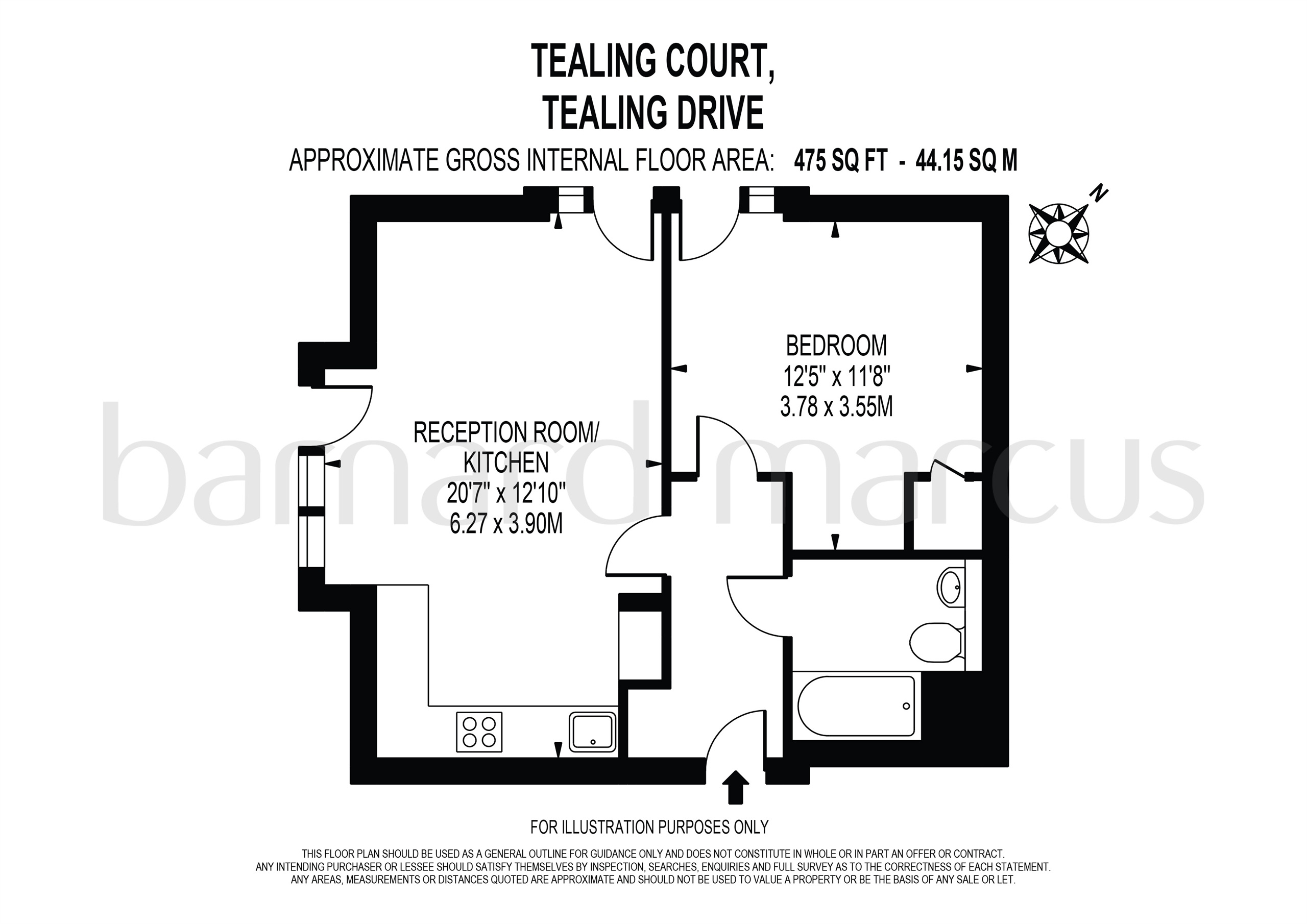 13, Tealing Court, Tealing Drive, Epsom floorplan