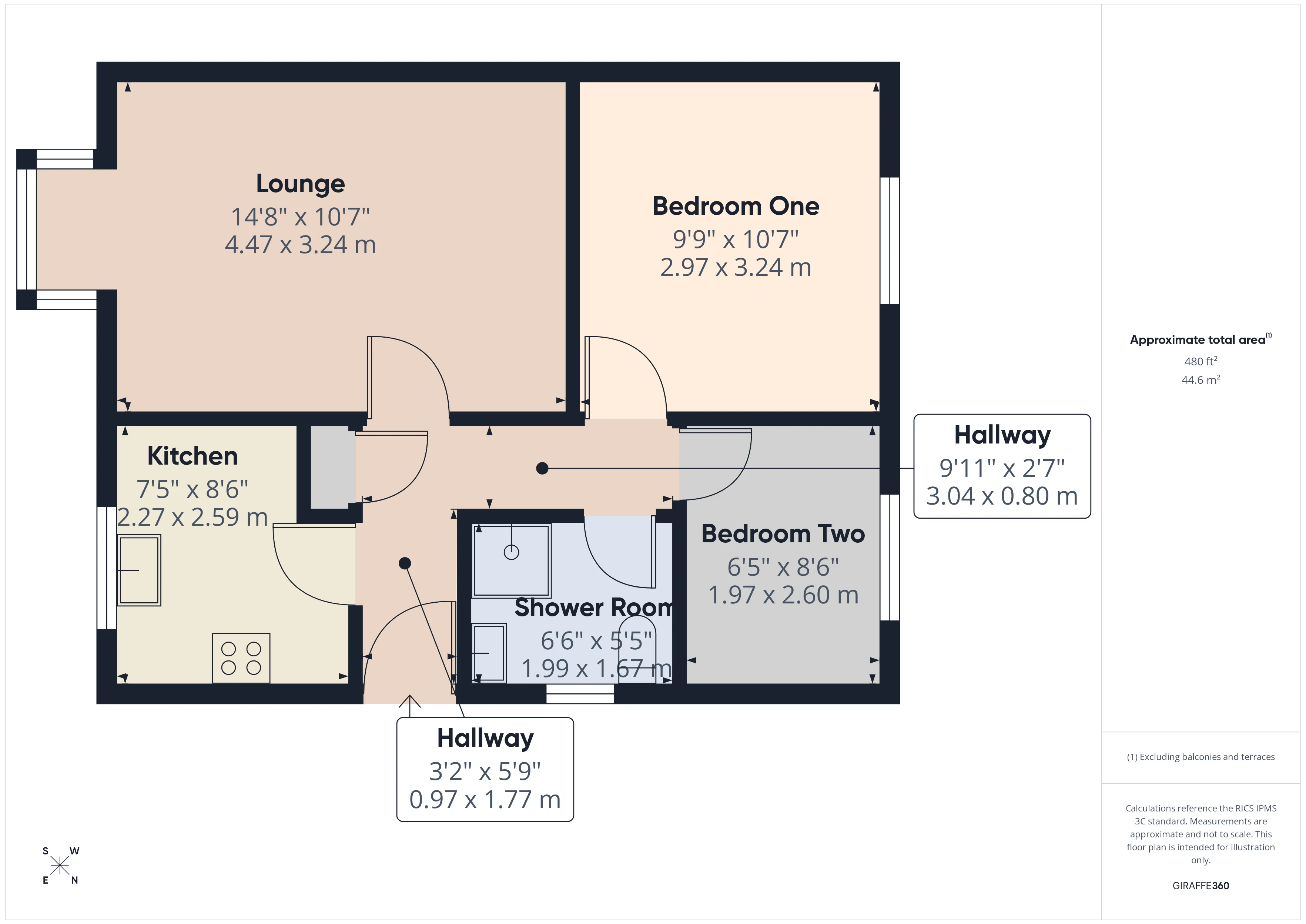 25, Goosefield Close, Market Drayton floorplan