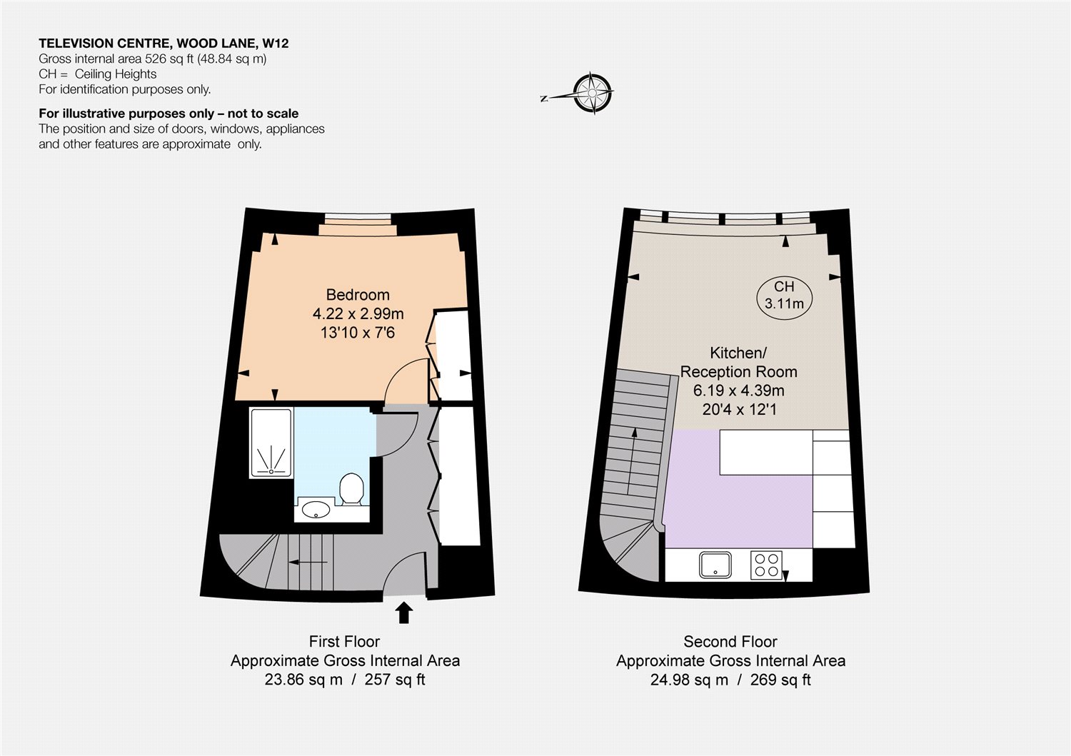 1 Bedrooms Flat to rent in Television Centre, 101 Wood Lane, London W12