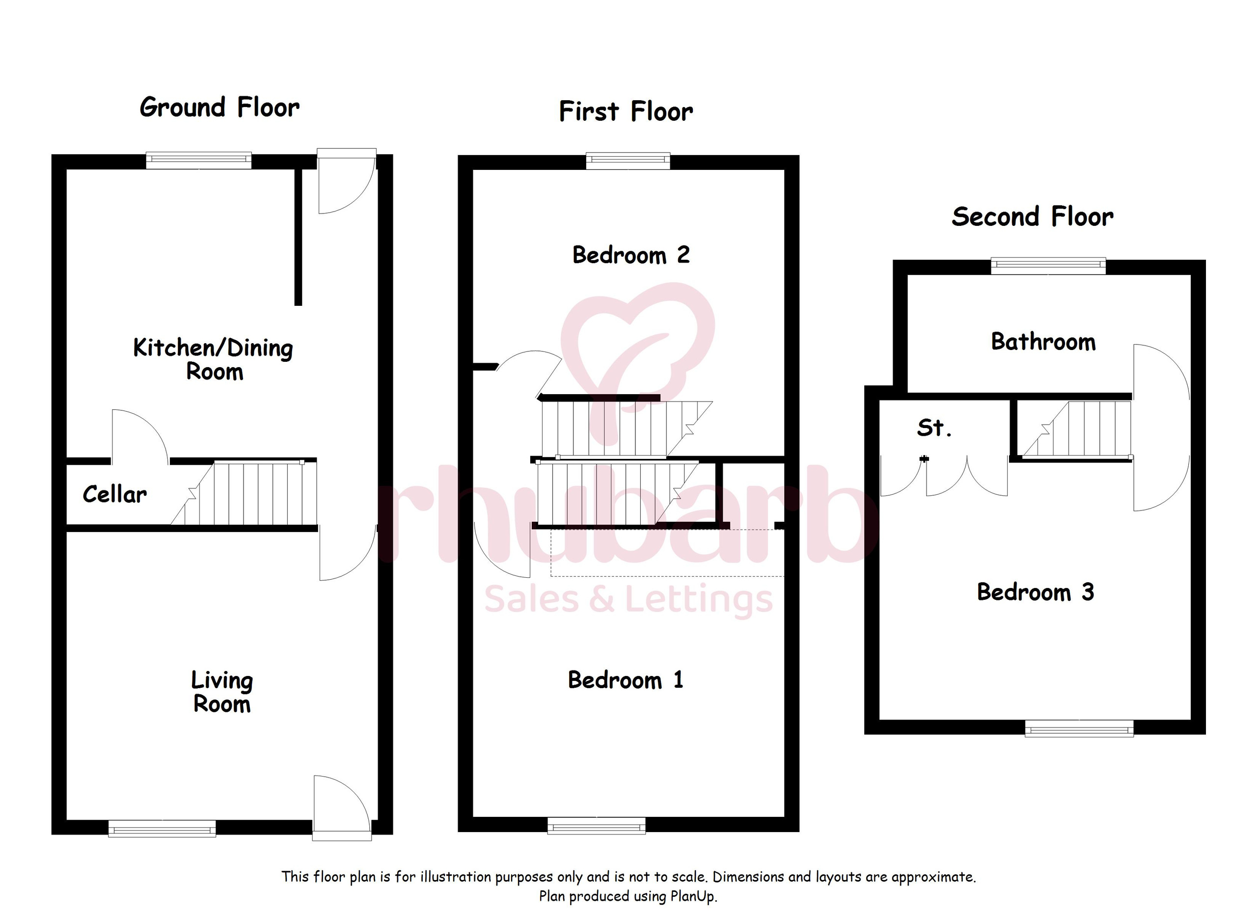 16 Carlton Lane, Leeds floorplan