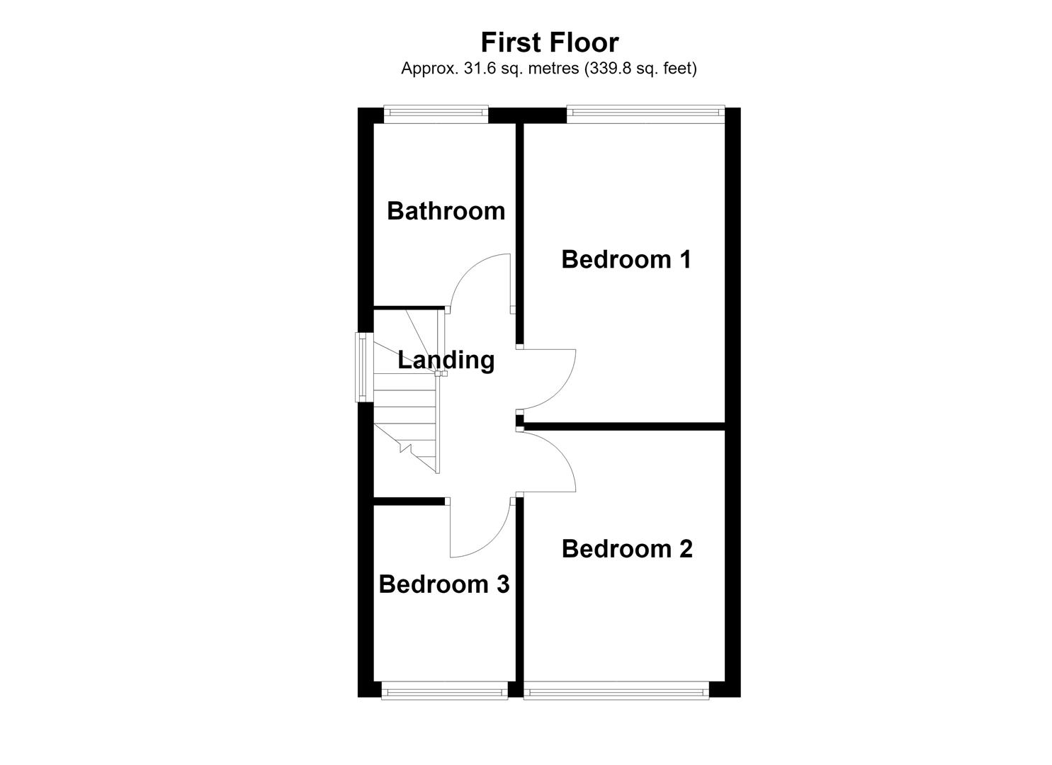 13, Knightsway, Wakefield floorplan