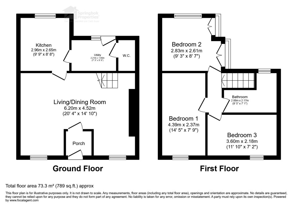 12, Chapel Street, Bridgend floorplan
