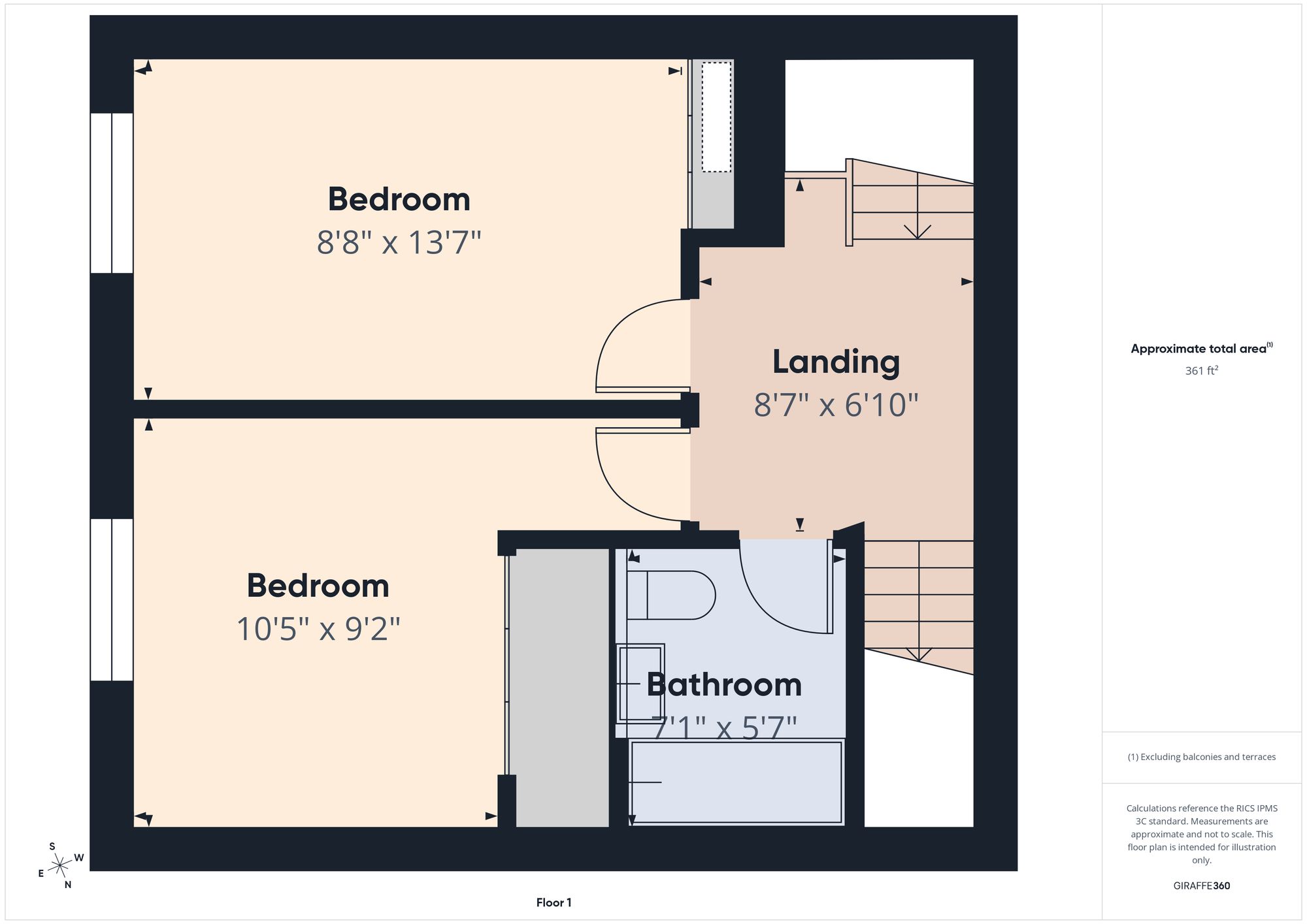 House 13, Plymouth floorplan