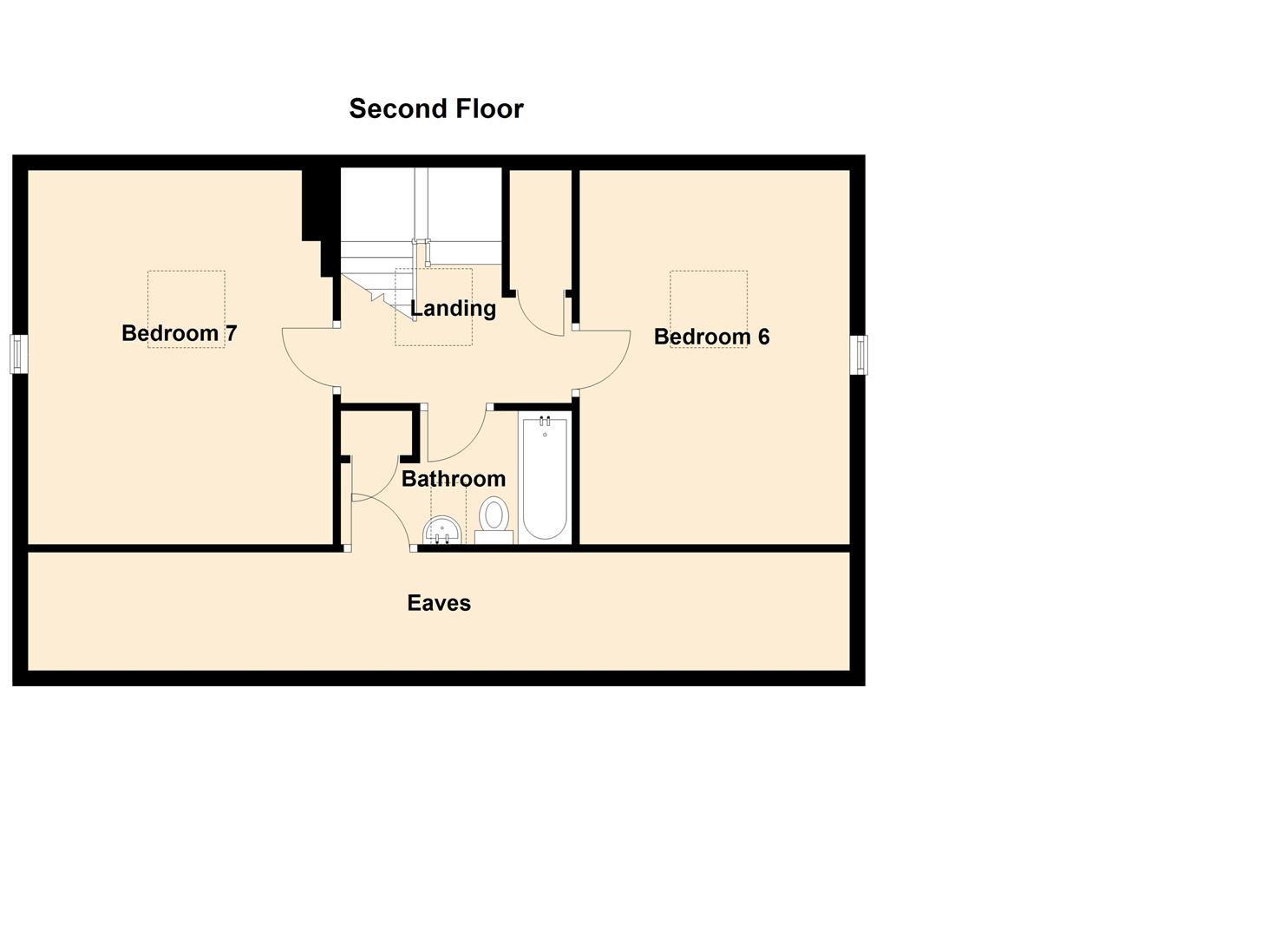 Glanbrennig,, Tregaron floorplan