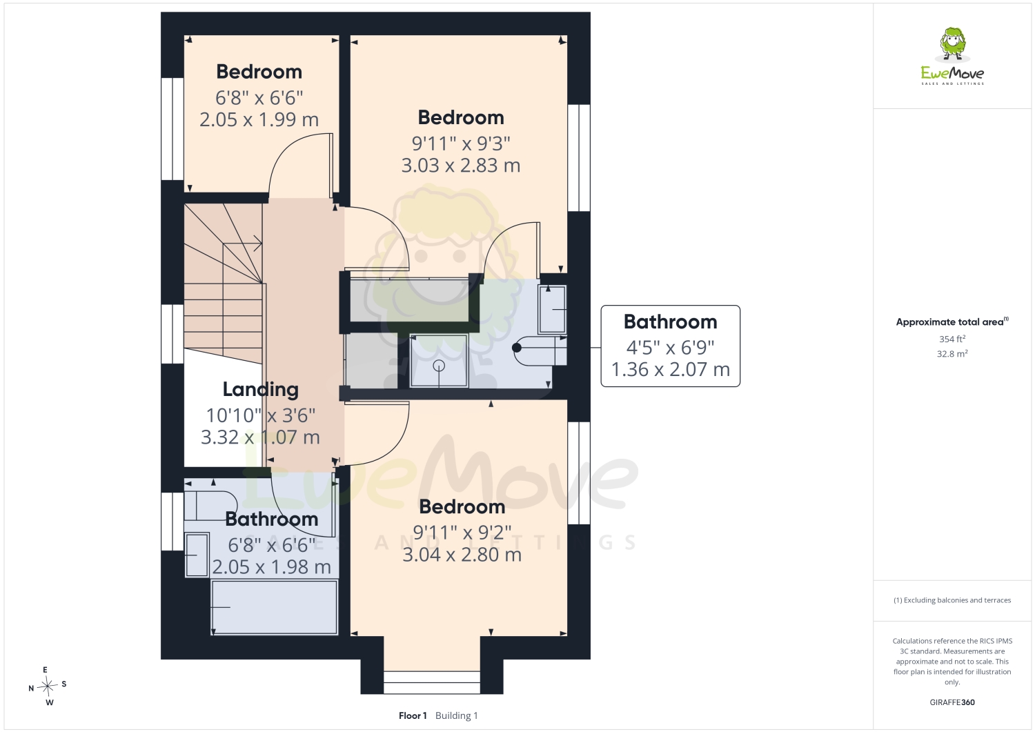3, Edmund Court, Basingstoke floorplan