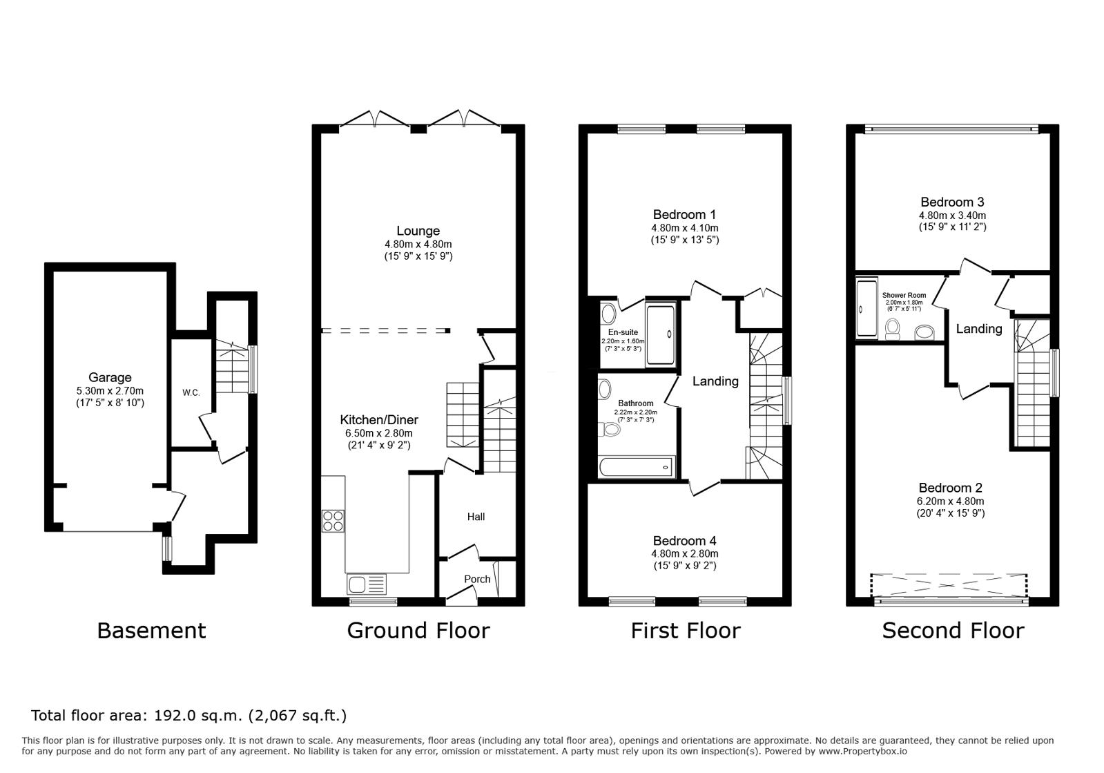 75, Andes Close, Hampshire floorplan
