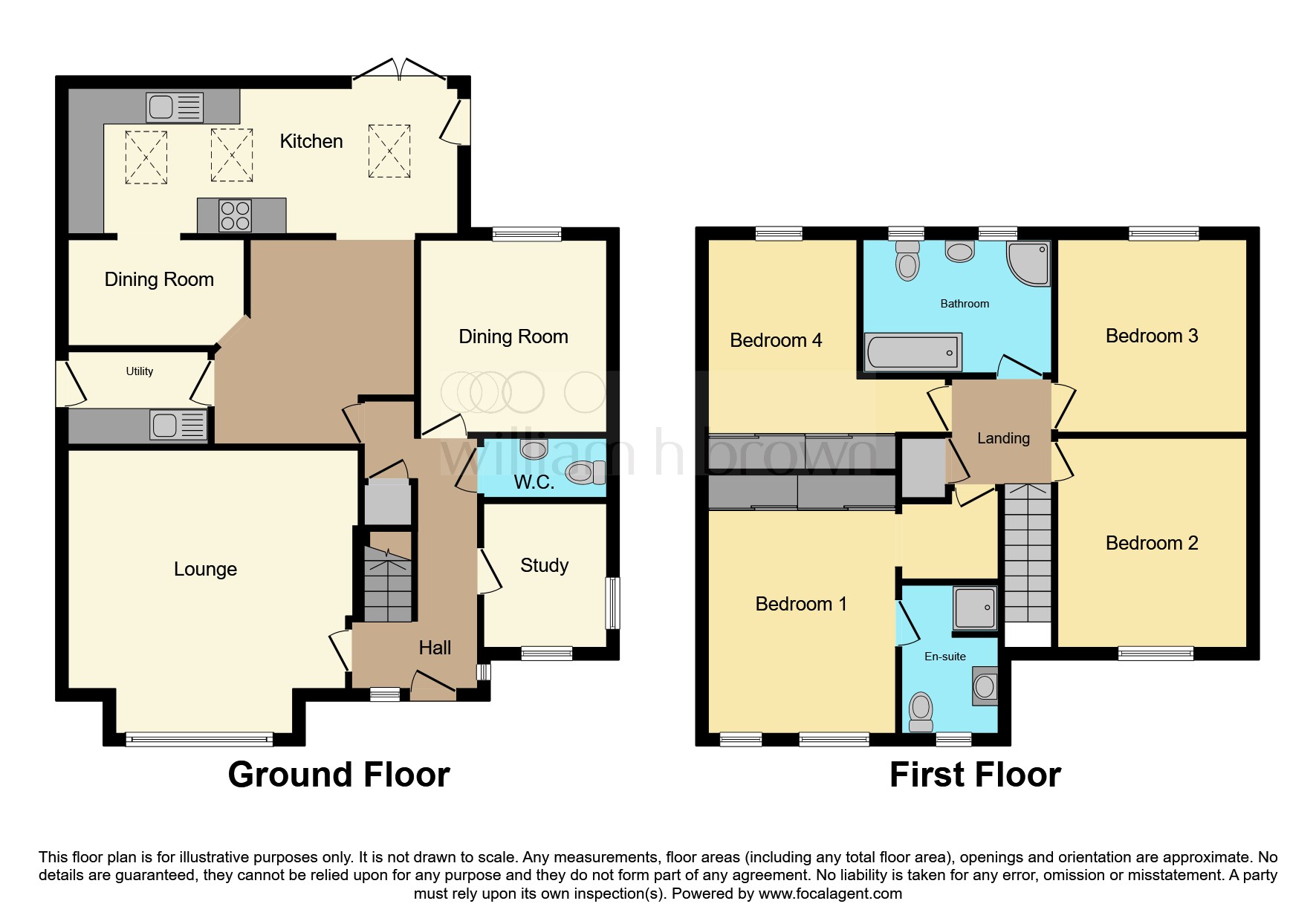 2, Valley Gardens, Pontefract floorplan