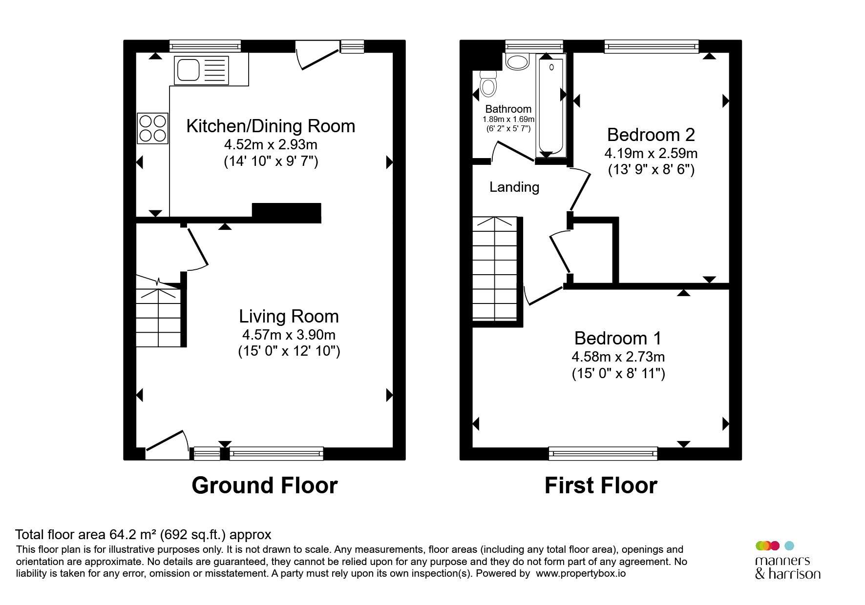 178, Roseberry Road, Middlesbrough floorplan