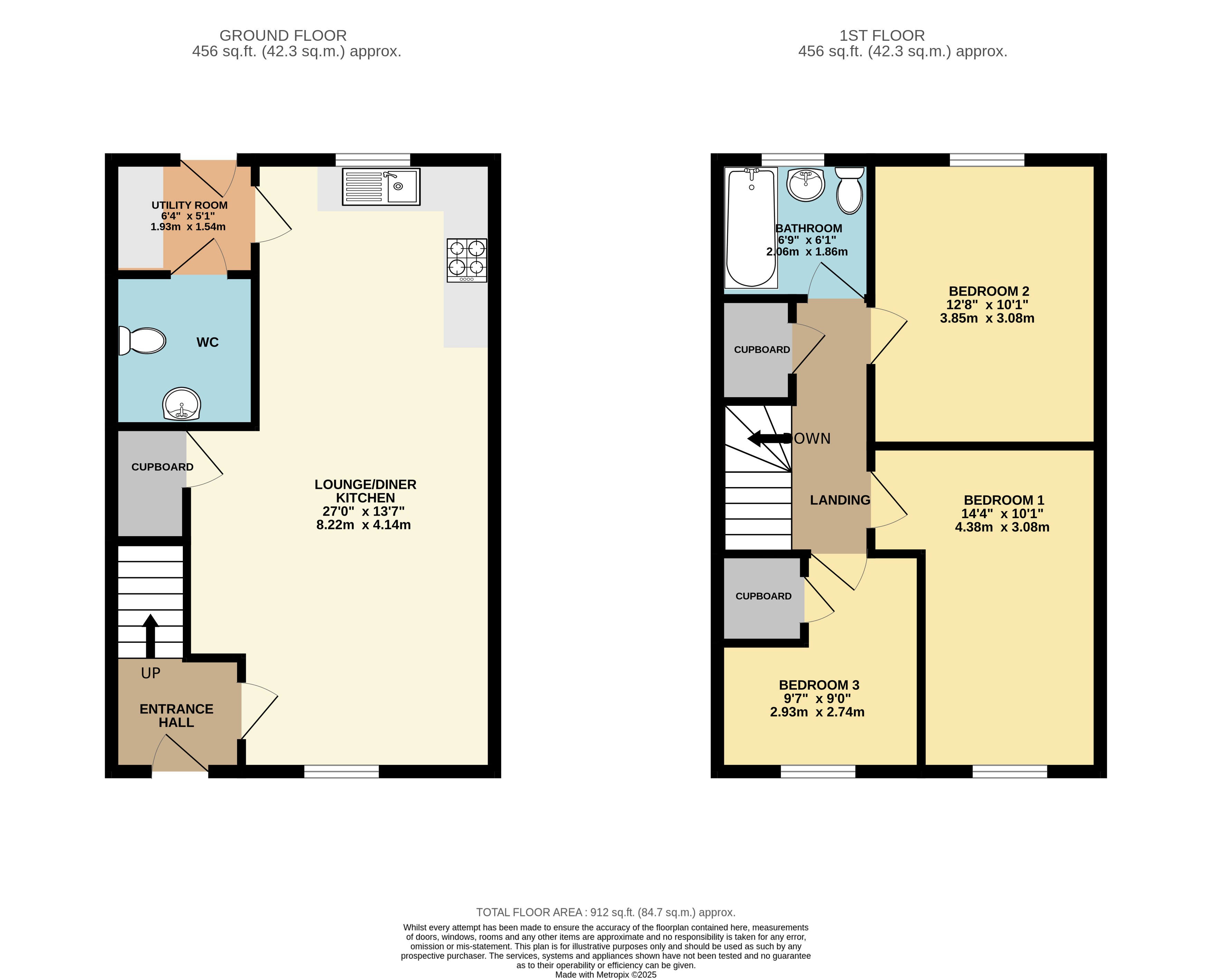 32, Blackthorn Boulevard, Sheffield floorplan