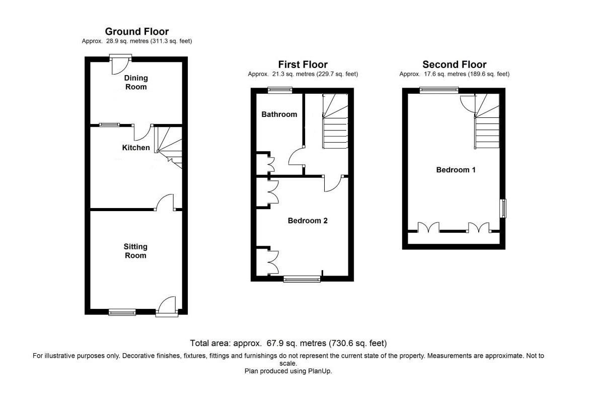 58, Hermitage Street, Crewkerne floorplan