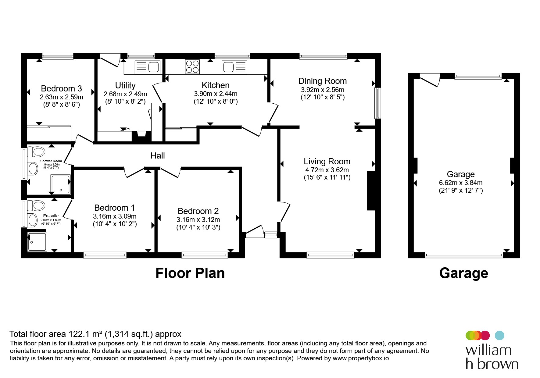 Nelson Court, Thetford floorplan