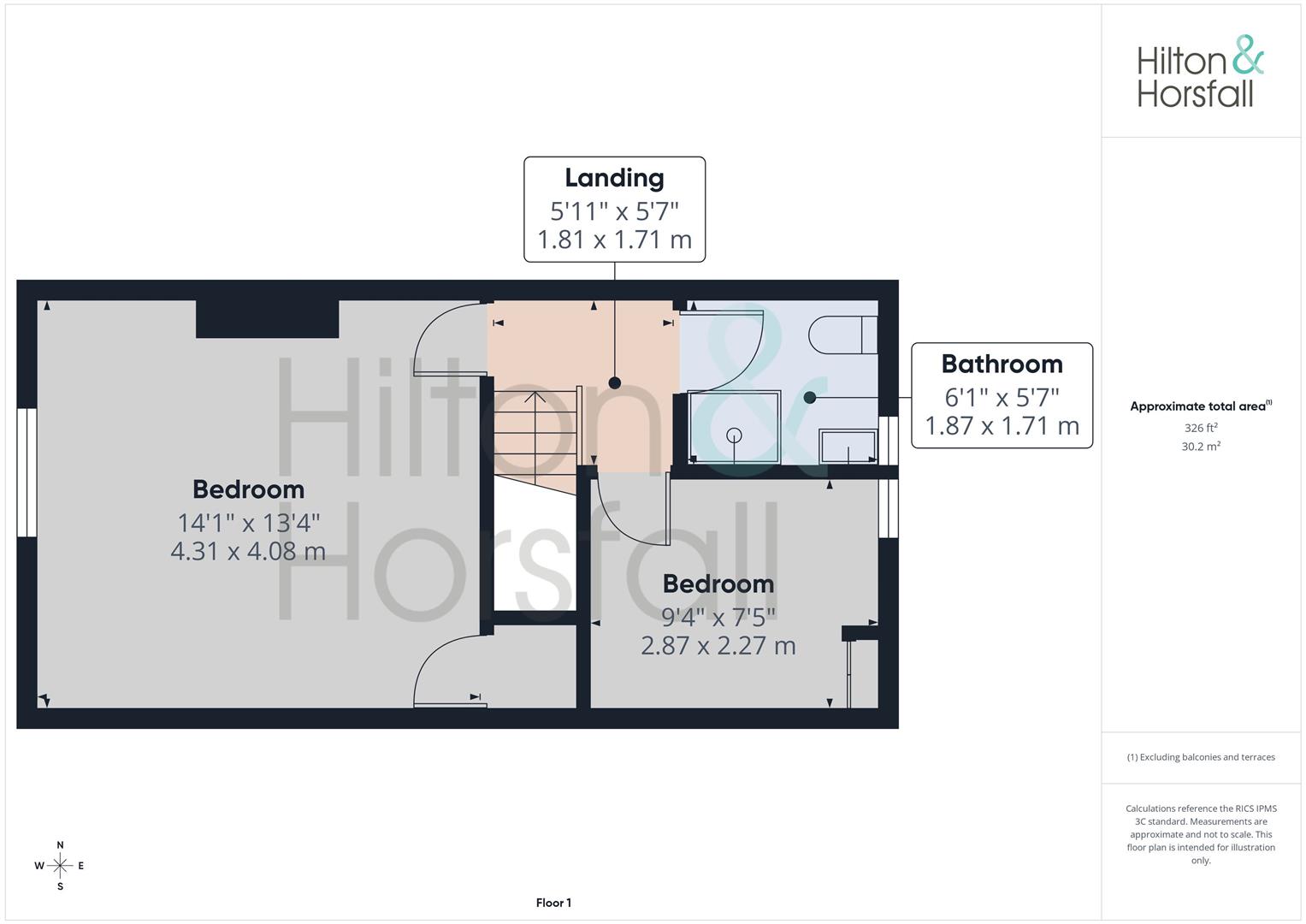 5, Warehouse Lane, Foulridge floorplan