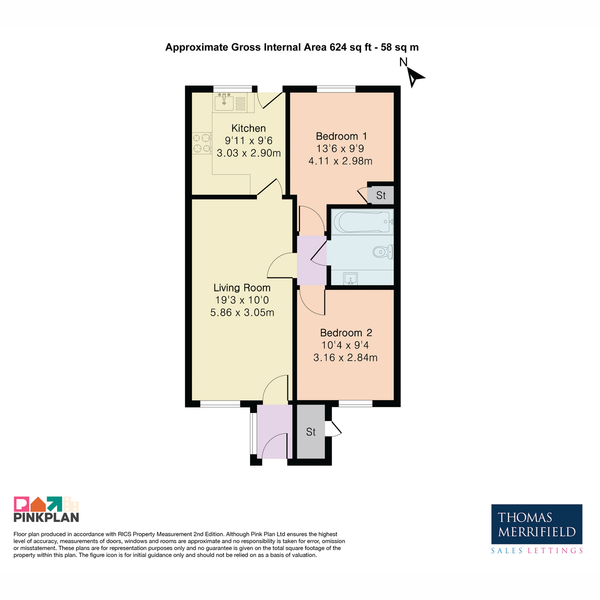 15, Chiltern Close, Benson floorplan