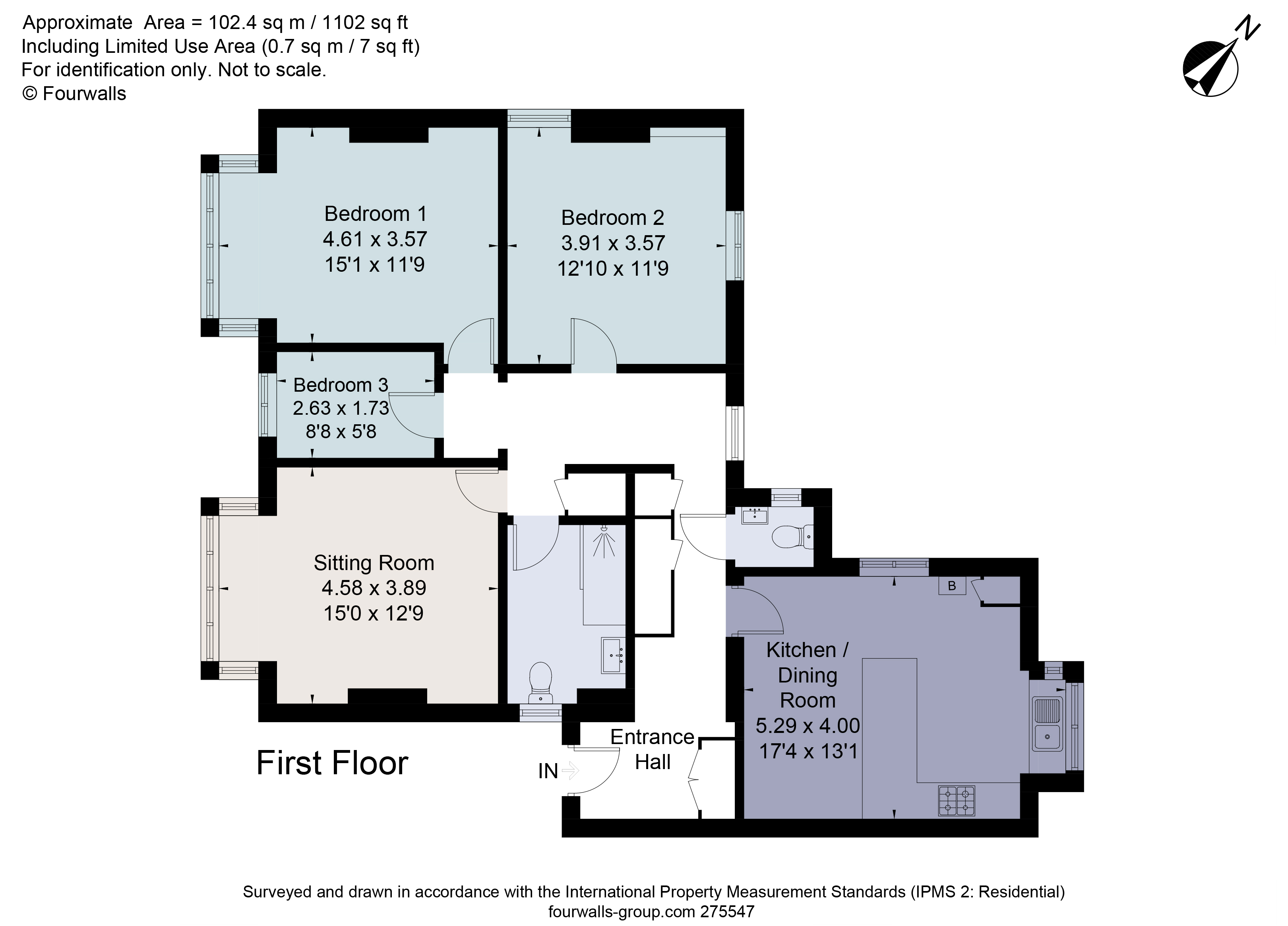Cowper Road, Harpenden, Hertfordshire AL5, 3 bedroom for