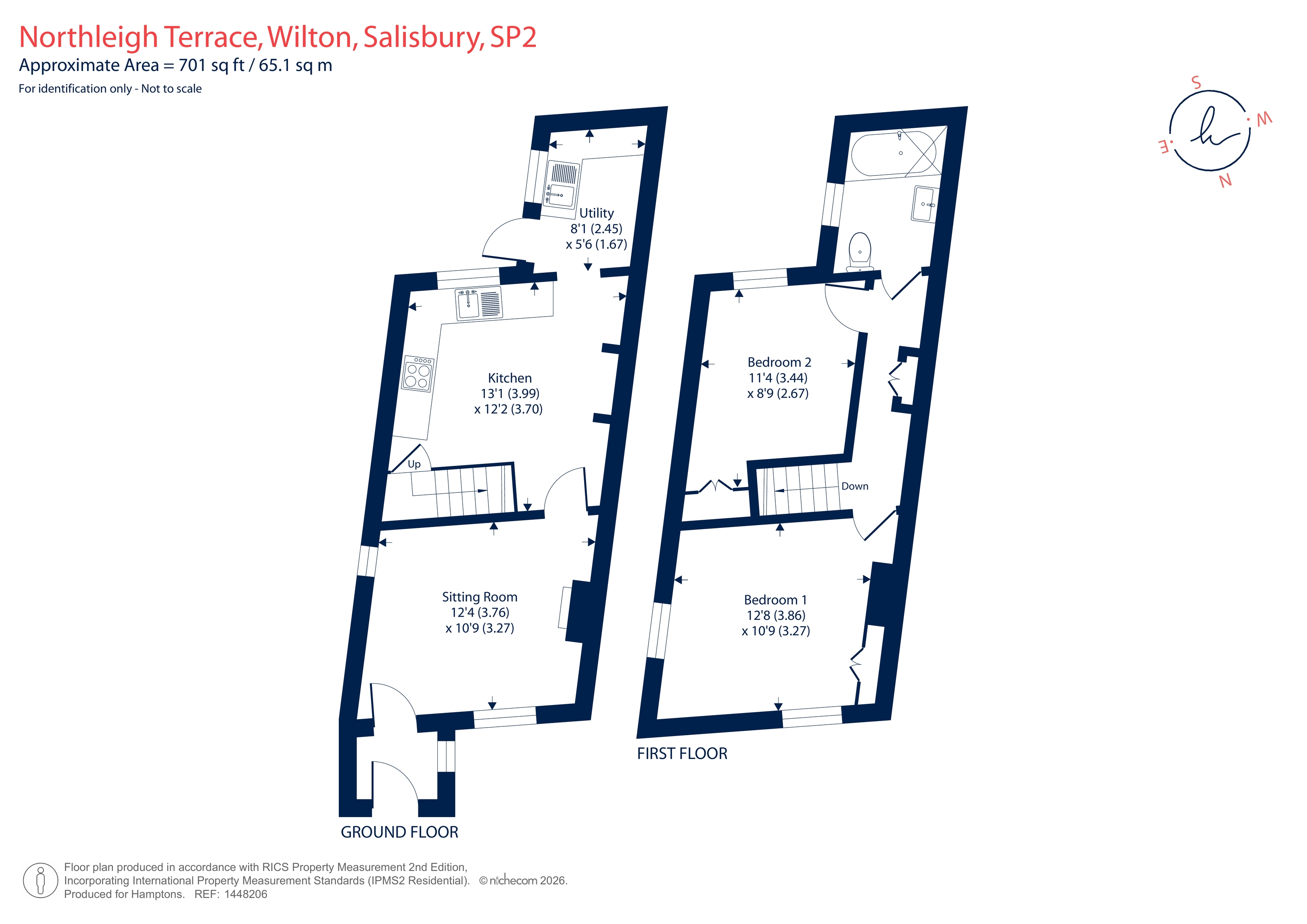 8, Northleigh Terrace, Salisbury floorplan